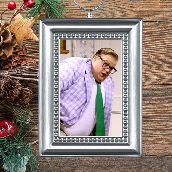 SNL Matt Foley Chris Farley VAN DOWN BY THE RIVER Christmas Tree Ornament - Picture 1 of 2